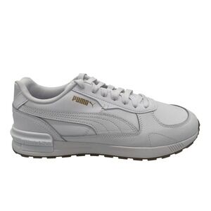 Puma Graviton L Wns Womens 9 White Team Gold Casual Athletic‎ Sneakers Shoes